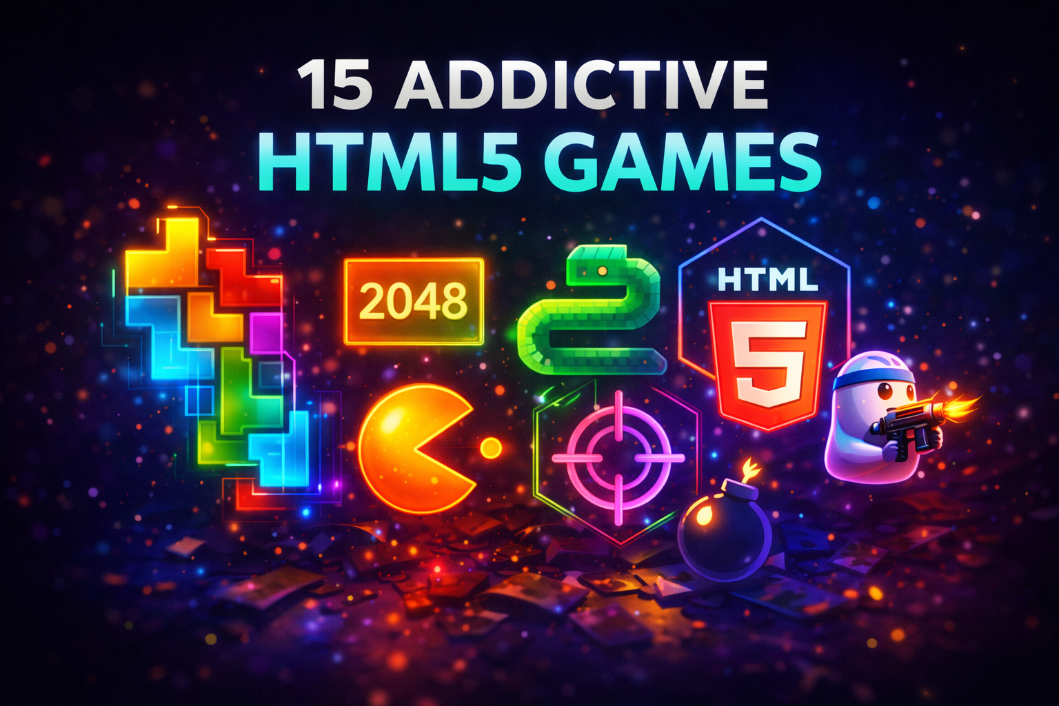15 Addictive HTML5 Games You Can’t Stop Playing